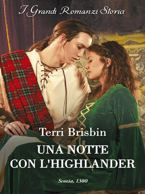 cover image of Una notte con l'highlander